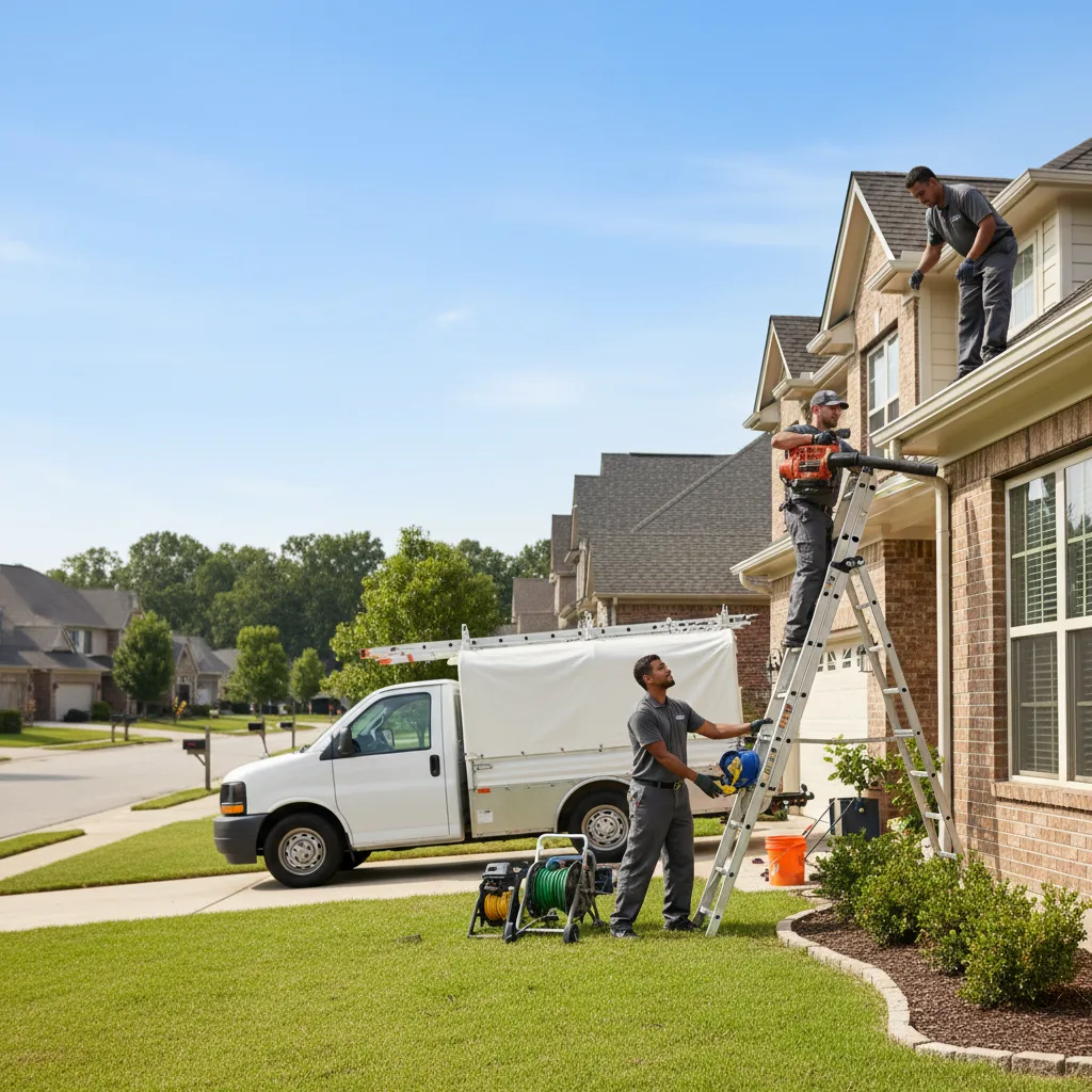 Home Gutter Service in Fayetteville, TX near me